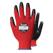 Load image into Gallery viewer, Traffi PU Dipped Gloves | Sizes 6 to 11 - 1 Pack (1 Pair)
